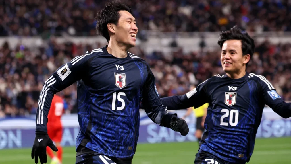 Japan becomes first country to qualify for 2026 men’s World Cup